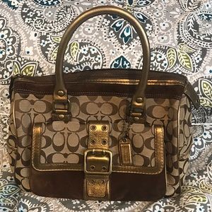 COACH BOWLING STYLE BAG